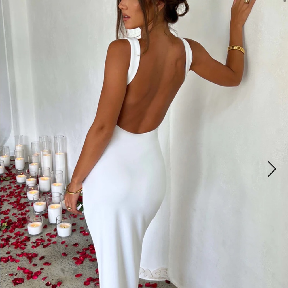 CYANNE MAXI DRESS - WHITE from BABYBOO